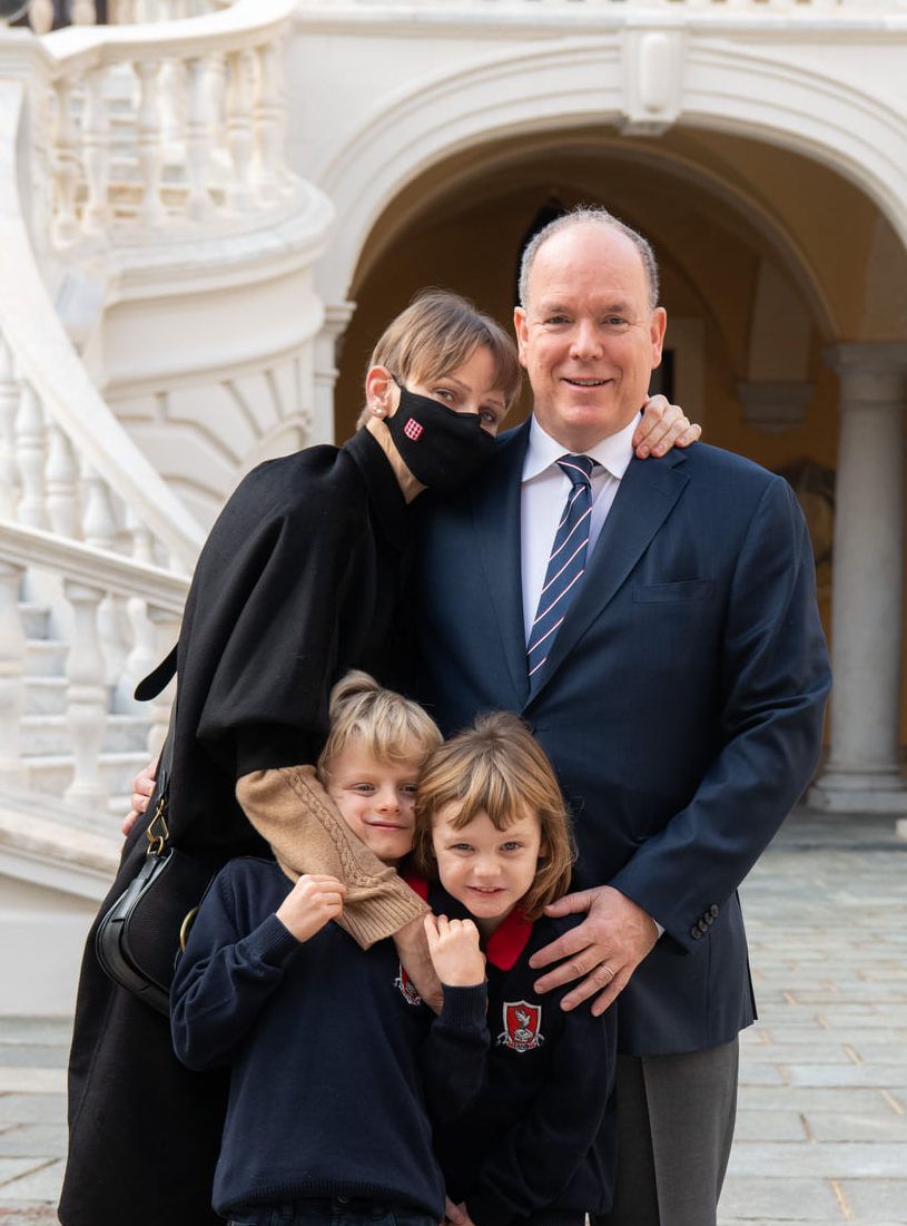 La famille princière de Monaco.
