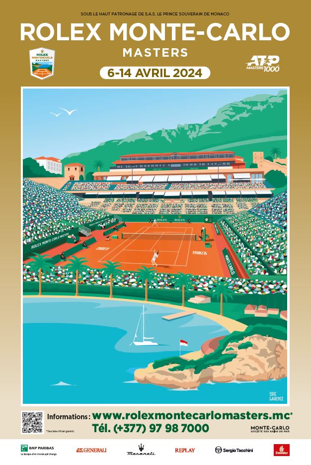 Découvrez les nouveautés du Rolex MonteCarlo Masters 2024 Radio Monaco