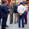 Le Prince Albert II et la Princesse Charlène apportent leur soutien aux forces de l&rsquo;ordre et aux secours